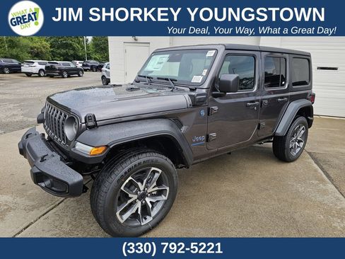 New 2025 Jeep Wrangler Unlimited Sport S 4xe w/ Dual Top Group image 1