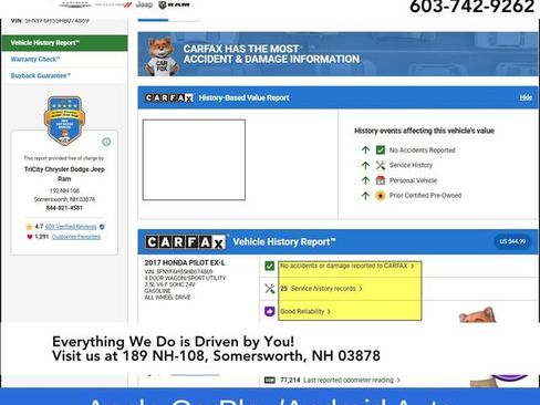 Used 2017 Honda Pilot EX-L image 12
