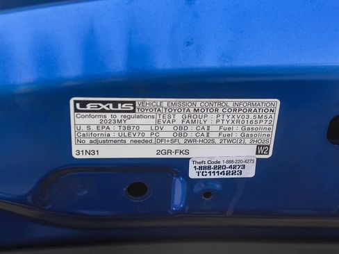 Used 2023 Lexus IS 350 F Sport w/ Accessory Package 2 RWD image 36