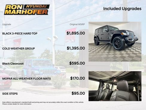 Used 2023 Jeep Wrangler Unlimited Sahara w/ Cold Weather Group AWD/4WD image 6