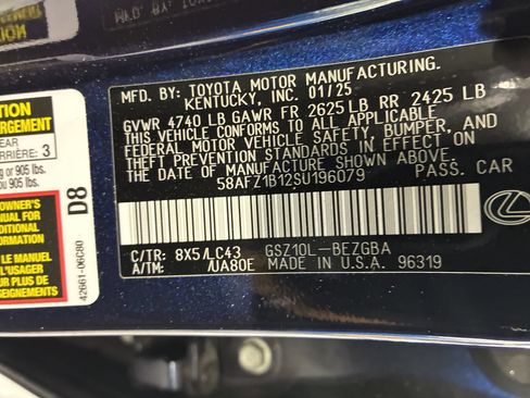 Used 2025 Lexus ES 350 Ultra Luxury w/ Accessory Package (Z1) FWD image 34