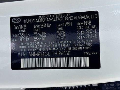 New 2026 Hyundai Santa Fe SEL w/ Tow & Go Package image 48