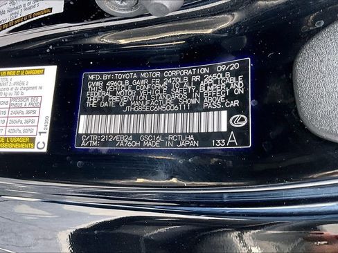 Used 2021 Lexus RC 300 F Sport w/ Accessory Package 2 AWD/4WD image 35
