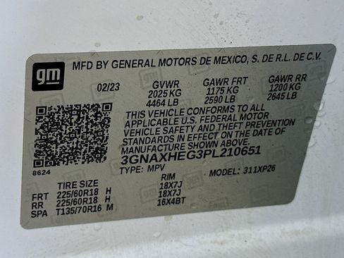 Used 2023 Chevrolet Equinox LS w/ LS Convenience Package FWD image 12