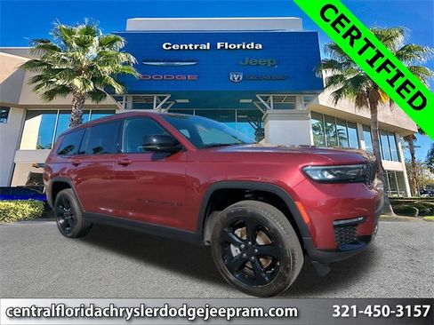Used 2024 Jeep Grand Cherokee L Limited w/ Black Appearance Package image 1