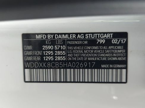 Used 2017 Mercedes-Benz S 550 Cabriolet image 58