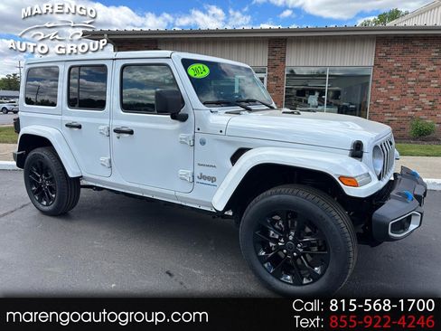 Used 2024 Jeep Wrangler Unlimited Sahara w/ Technology Group AWD/4WD image 1
