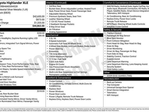 Used 2022 Toyota Highlander XLE image 2