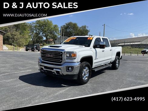 Used 2018 GMC Sierra 2500 SLT w/ Duramax Plus Package AWD/4WD image 1