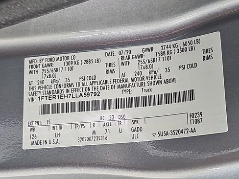 Used 2020 Ford Ranger XLT w/ Equipment Group 301A Mid RWD image 38