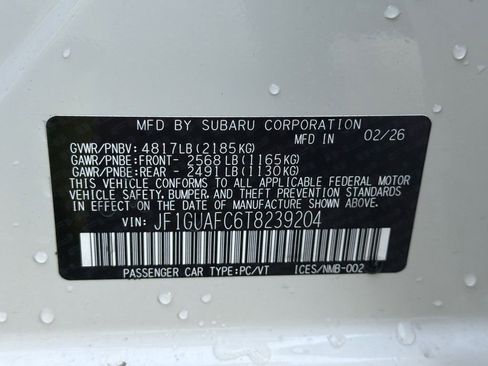 New 2026 Subaru Impreza 2.0i Sport AWD/4WD image 31