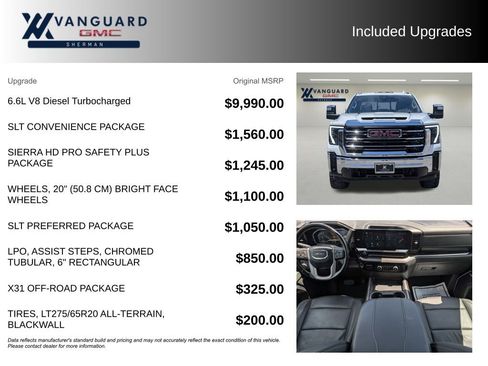 Used 2025 GMC Sierra 2500 SLT w/ SLT Convenience Package AWD/4WD image 9