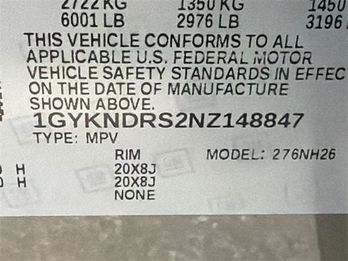 Used 2022 Cadillac XT5 Premium Luxury w/ LPO, Floor Liner Package image 34