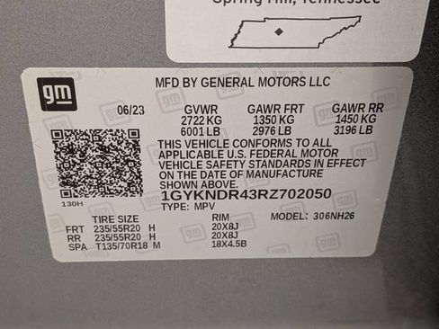 Certified 2024 Cadillac XT5 Premium Luxury w/ LPO, Floor Liner Package AWD/4WD image 30
