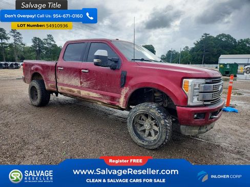 Used 2018 Ford F250 Platinum w/ Platinum Ultimate Package AWD/4WD image 5
