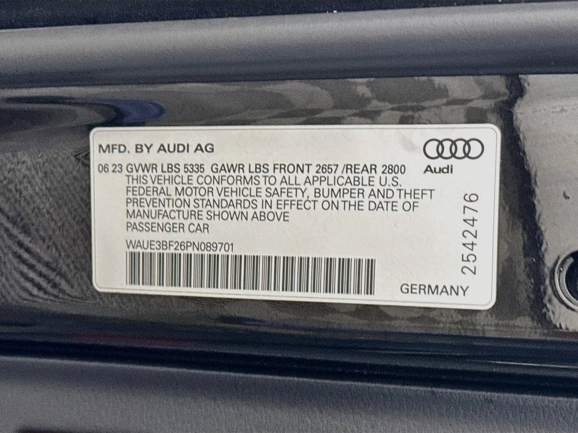 Used 2023 Audi A6 Premium Plus w/ Premium Plus Package AWD/4WD image 28
