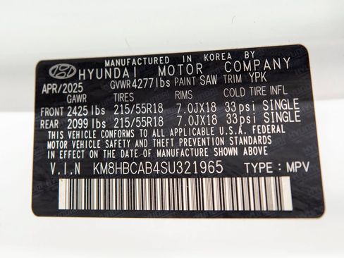 Used 2025 Hyundai Kona SEL AWD/4WD image 31