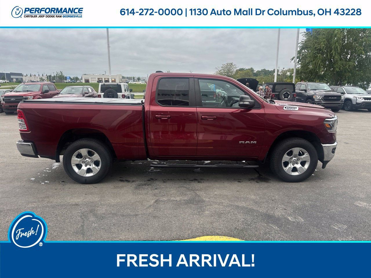 Used 2021 RAM 1500 Big Horn AWD/4WD image 3