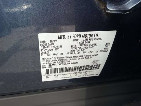 Used 2020 Lincoln Aviator Reserve w/ Equipment Group 201A RWD image 20