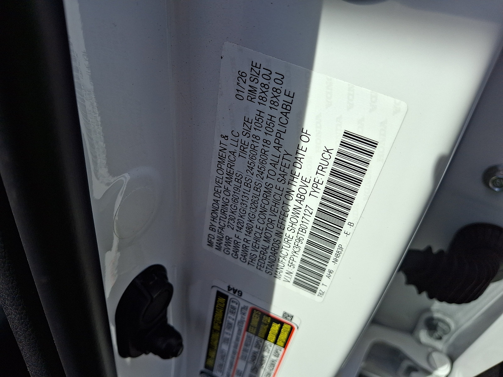Certified 2026 Honda Ridgeline Black Edition image 27