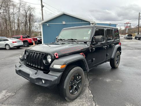 Used 2022 Jeep Wrangler Unlimited Sport image 1
