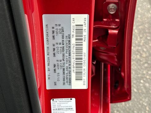 New 2026 MAZDA MAZDA3 2.5 S Sedan w/ Preferred Pkg image 26