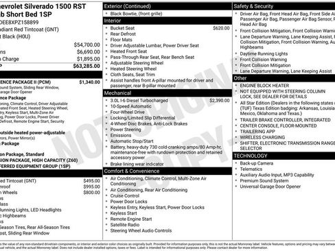 Used 2023 Chevrolet Silverado 1500 RST w/ Convenience Package II image 3