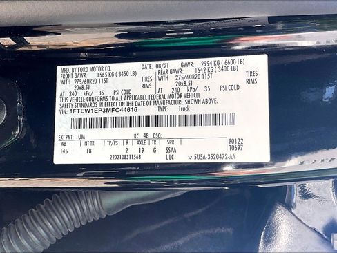 Used 2021 Ford F150 XLT w/ Equipment Group 302A High AWD/4WD image 35