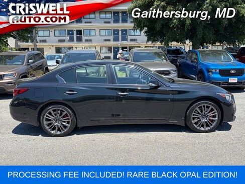 Used 2023 INFINITI Q50 Red Sport 400 w/ Black Opal Edition AWD/4WD image 24