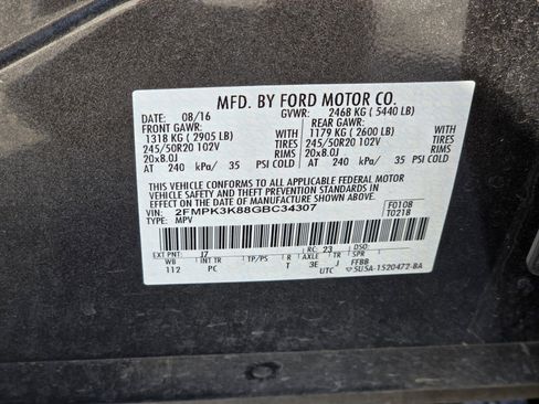 Used 2016 Ford Edge Titanium w/ Equipment Group 302A image 36