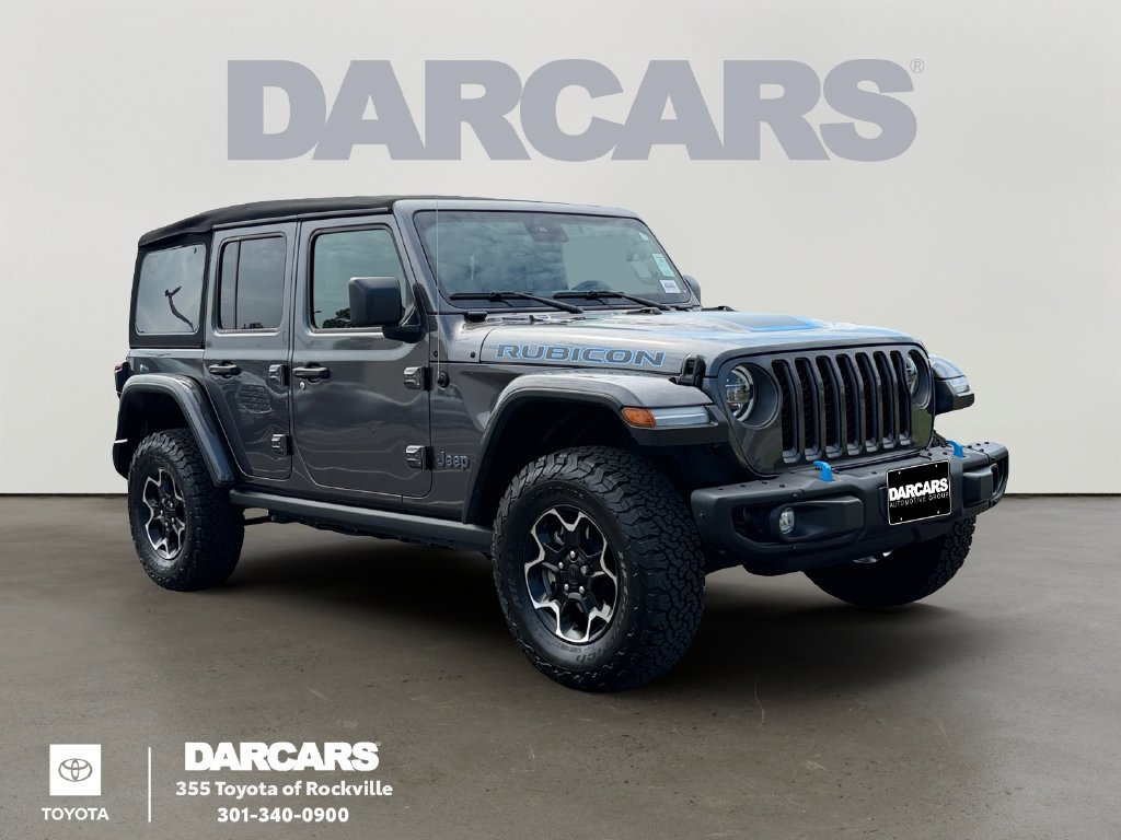 Used 2022 Jeep Wrangler Unlimited Rubicon 4xe w/ Cold Weather Group AWD/4WD image 1
