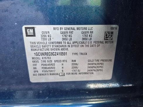 Used 2016 Chevrolet Silverado 1500 LT w/ All Star Edition AWD/4WD image 15