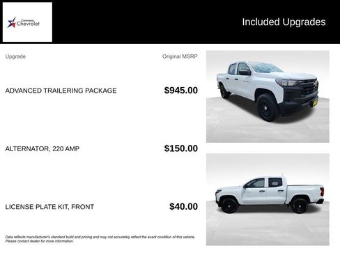 New 2025 Chevrolet Colorado W/T w/ Advanced Trailering Package image 42