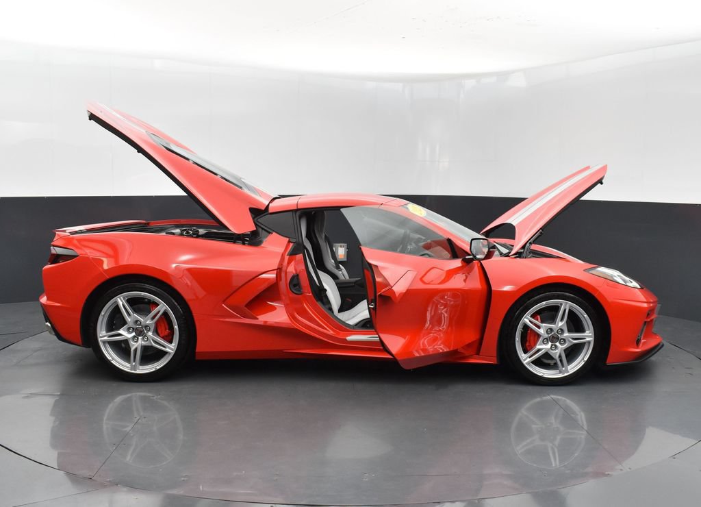 Used 2023 Chevrolet Corvette Stingray Coupe w/ Chrome Exterior Badge Package RWD image 51