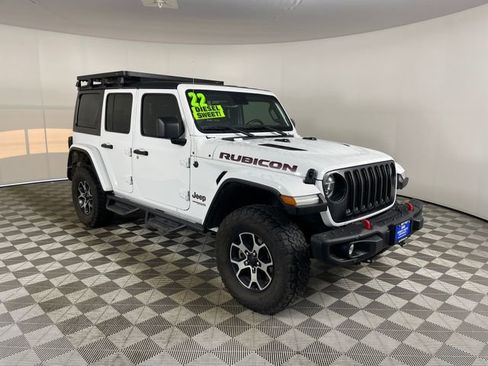 Used 2022 Jeep Wrangler Unlimited Rubicon w/ Steel Bumper Group AWD/4WD image 24