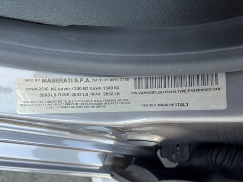 Used 2017 Maserati Quattroporte S GranLusso image 44