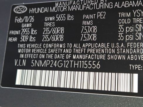 New 2026 Hyundai Santa Fe SEL FWD image 20