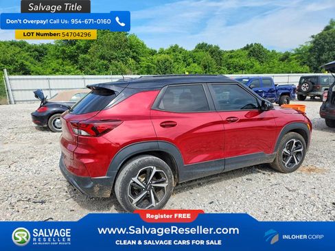 Used 2021 Chevrolet TrailBlazer RS w/ Technology Package FWD image 4