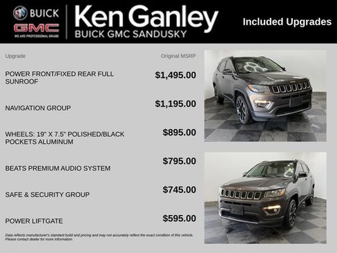 Used 2018 Jeep Compass Limited w/ Navigation Group AWD/4WD image 5