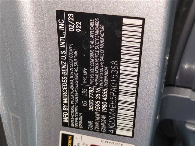 Certified 2023 Mercedes-Benz EQS 580 4MATIC SUV image 28