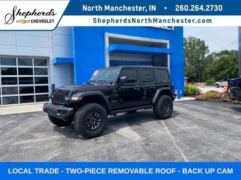 Used 2023 Jeep Wrangler Unlimited Rubicon w/ Cold Weather Group AWD/4WD image 1