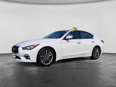 Used 2023 INFINITI Q50 Luxe w/ Cargo Package AWD/4WD image 4