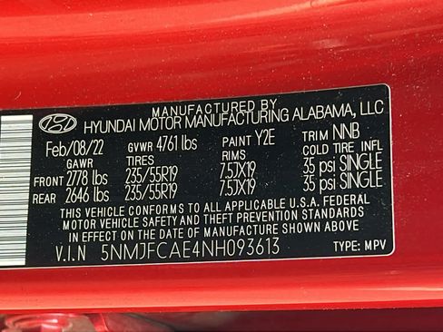 Used 2022 Hyundai Tucson SEL w/ Convenience Package AWD/4WD image 29