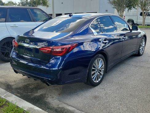 Used 2023 INFINITI Q50 Luxe w/ Cargo Package RWD image 3