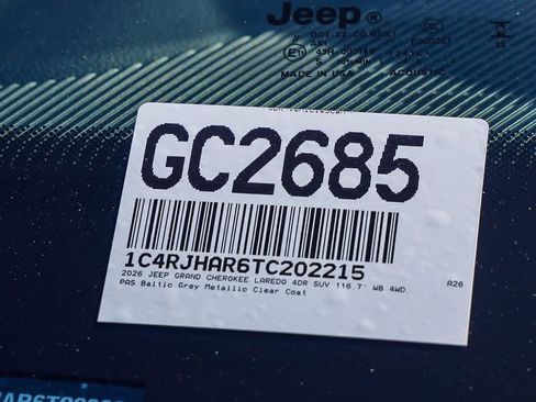 New 2026 Jeep Grand Cherokee Altitude image 33