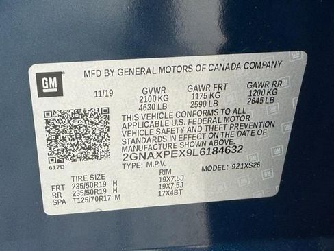 Used 2020 Chevrolet Equinox Premier FWD image 25