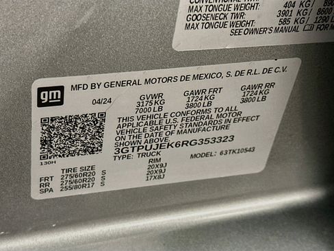 Used 2024 GMC Sierra 1500 Elevation AWD/4WD image 12