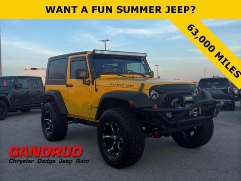 Used 2008 Jeep Wrangler Rubicon w/ Dual Top Group AWD/4WD image 1