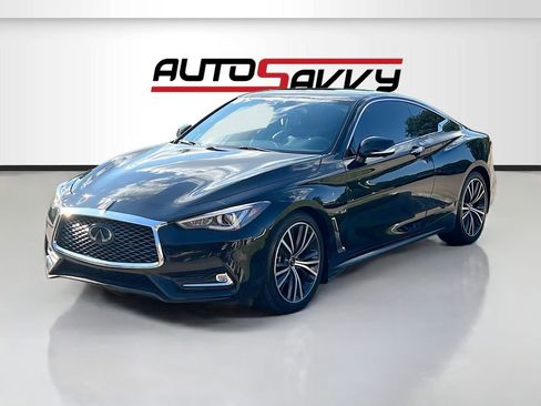 Used 2021 INFINITI Q60 3.0t Luxe w/ Cargo Package RWD image 3