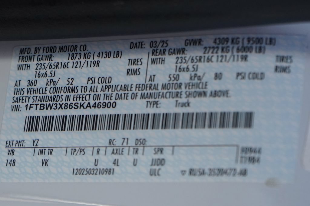 Used 2025 Ford Transit 350 148 High Roof Extended RWD image 44